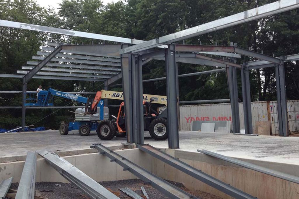 Steel Frame project by Conestoga